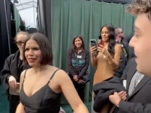 TikToker Faces Backlash for Posing 'Distasteful' Question to America Ferrera at People's Choice Award