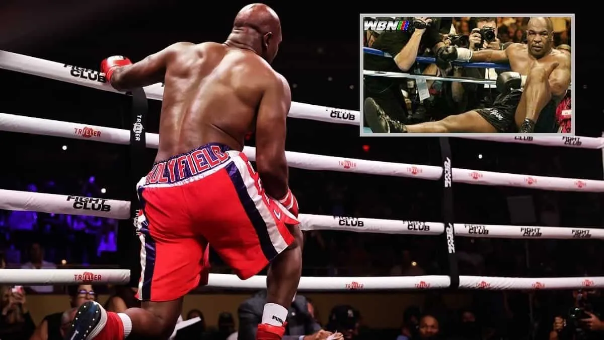 Mike Tyson Rolled Out for Evander Holyfield-Type Bout