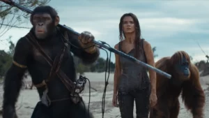 Does Cornelius appear in 'Kingdom Of The Planet Of The Apes'?