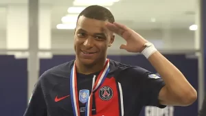 What number is Mbappé for Real Madrid?