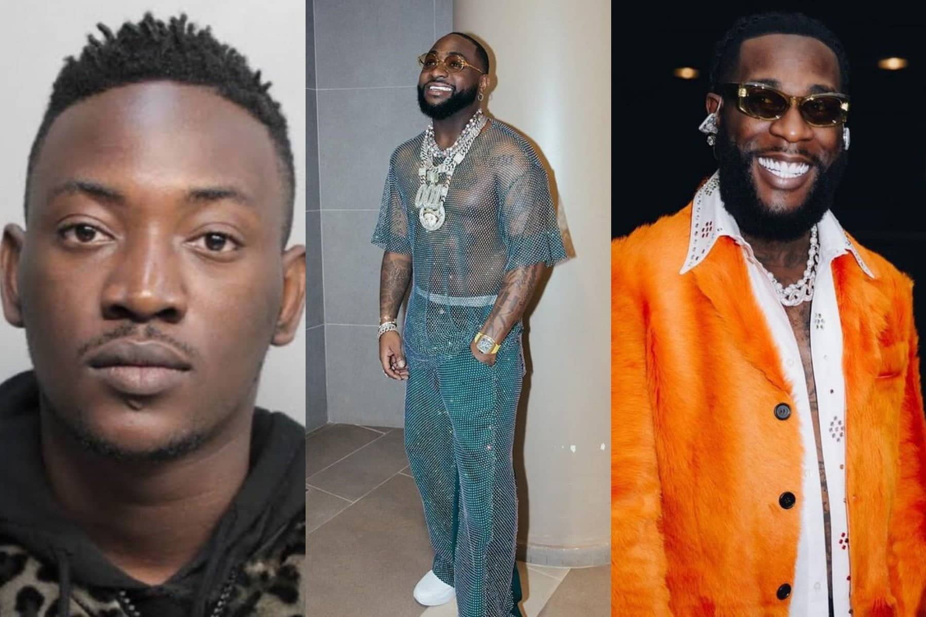 Burna Boy Criticizes Dammy Krane for Urging Davido's Arrest