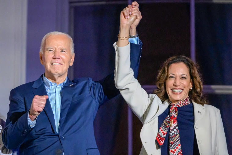 Kamala Harris Reacts to Joe Biden's Withdrawal and Endorsement