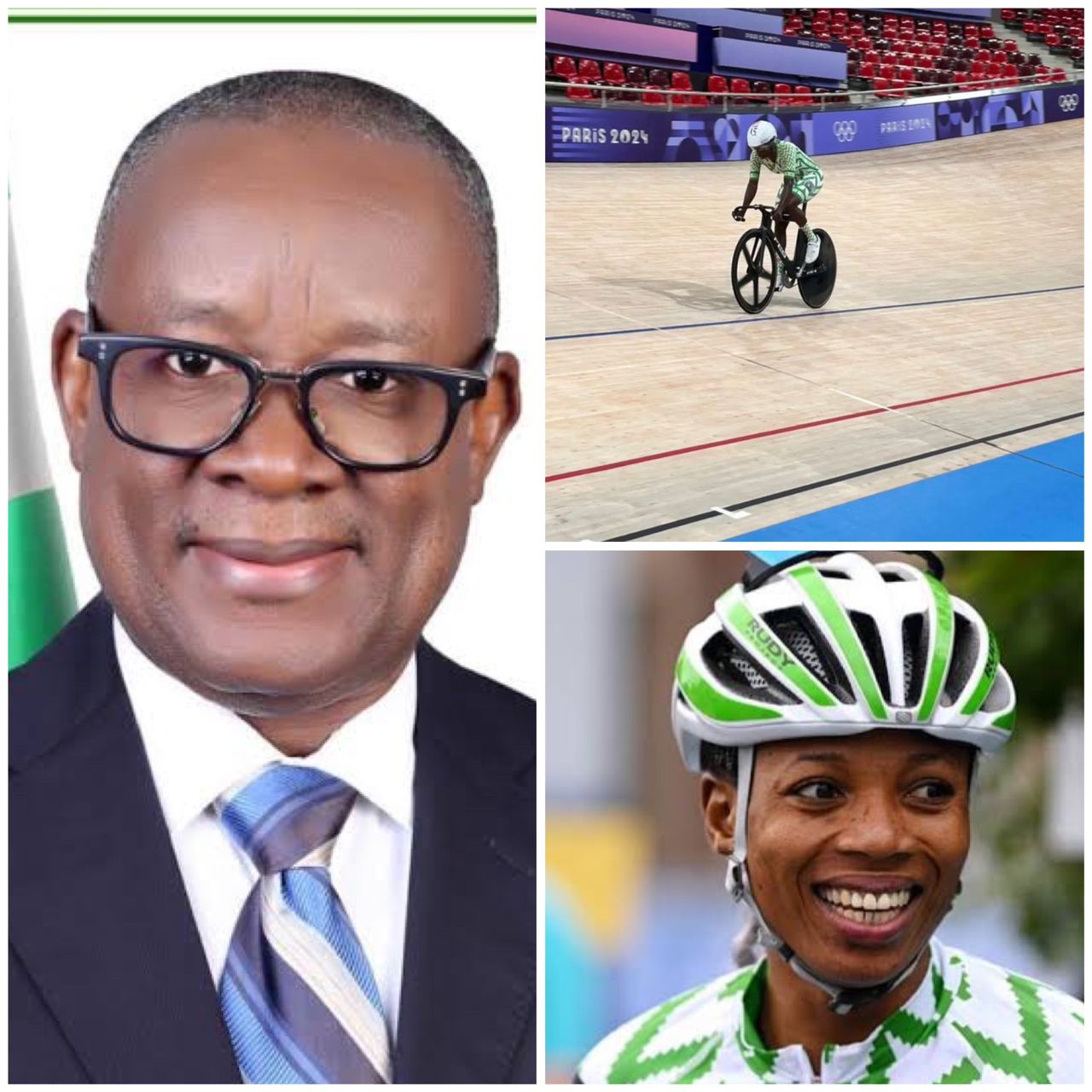 Sports Minister Explains Why Nigerian Athlete Used Borrowed Bicycle at Paris Olympics