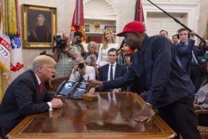 Trump Calls Rapper Ye 'Complicated' but Says He 'Has a Good Heart'