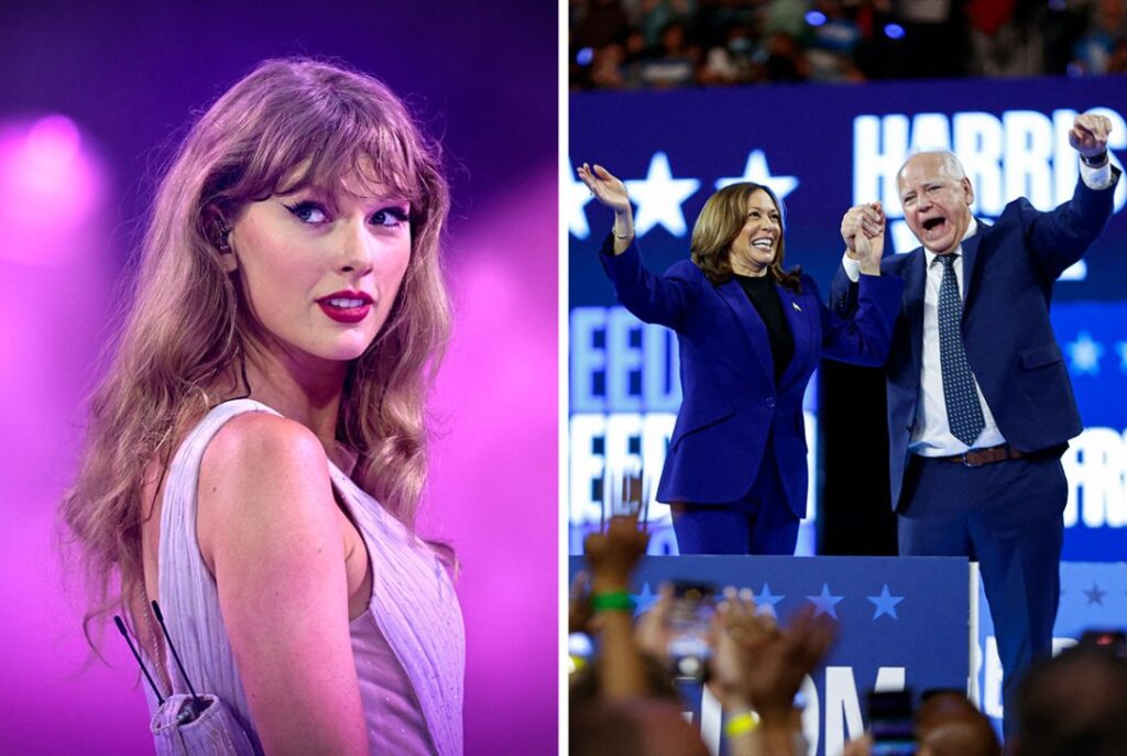 ‘I’ve made my choice’ - Taylor Swift endorses Kamala Harris for President