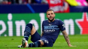 Kyle Walker reacts to Thomas Tuchel's new role as England coach