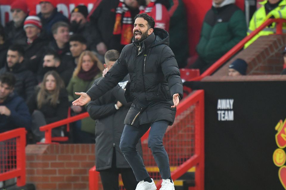 Ruben Amorim Kicks Dressing-Room TV After Man Utd's Brighton Defeat