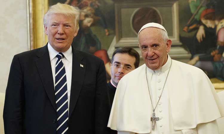 Pope Francis calls Trump’s plans of mass deportation of immigrants ‘a disgrace’