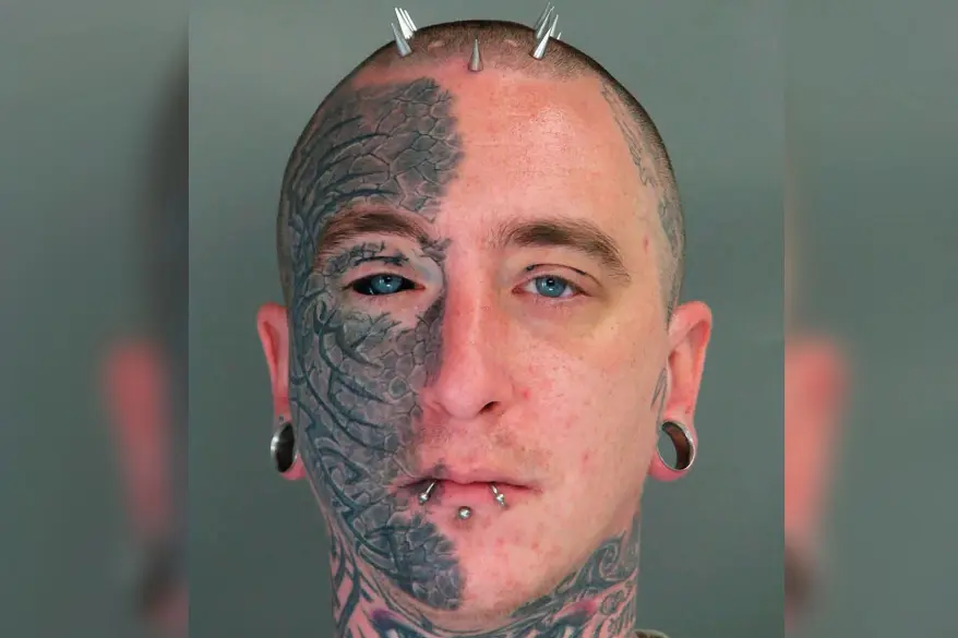 Mortuary worker sentenced to 15 years in prison for selling body parts online to sicko covered in face tattoos and piercings