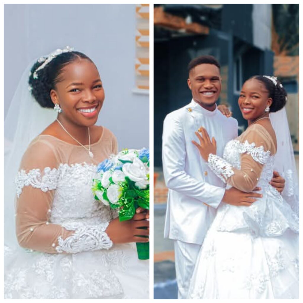 Thank you for keeping yourself pure, untouched and unbroken - Newly married Nigerian man celebrates his wife for being a virgin