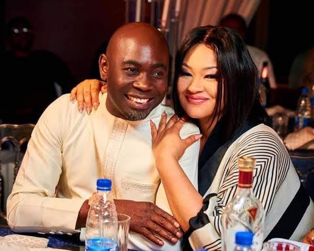 Natasha Akpoti's husband defends her, says he previously met Akpabio after his wife complained to him