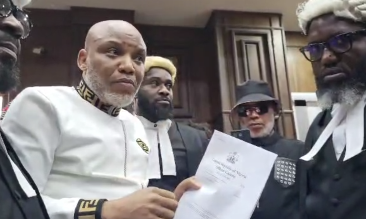 FG witness reveals how Nnamdi Kanu was arrested with woman in Lagos hotel