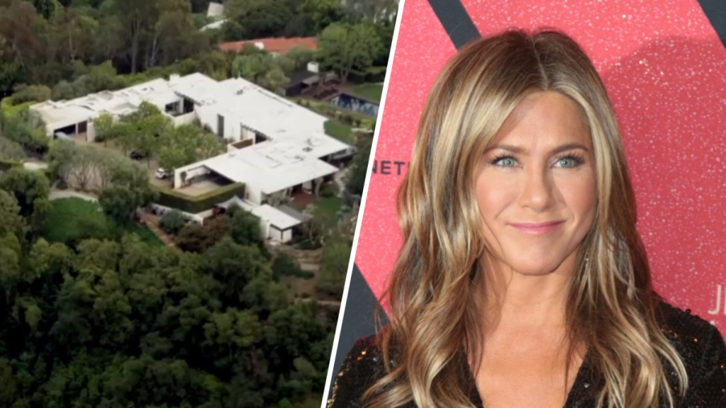 Male intruder arrested at actress Jennifer Aniston's $21M Bel-Air home