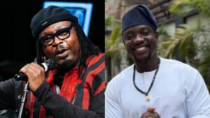 Eedris Abdulkareem leads crowd chant for VeryDarkMan’s release at event
