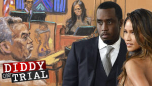Jury in shock as they are shown photos from Diddy's 'Freak Off' s£x parties that showed his ex Cassie Ventura with three male escorts