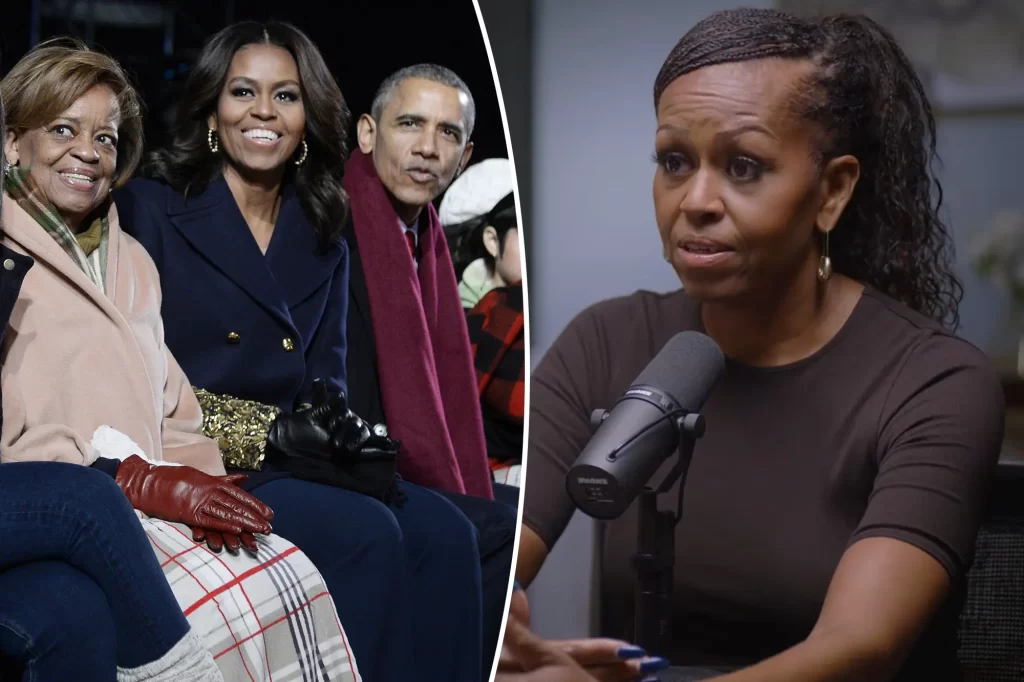 Michelle Obama says Barack joked she was ‘next up’ after her mom’s de@th