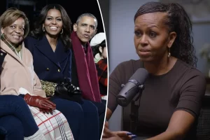 Michelle Obama says Barack joked she was ‘next up’ after her mom’s de@th