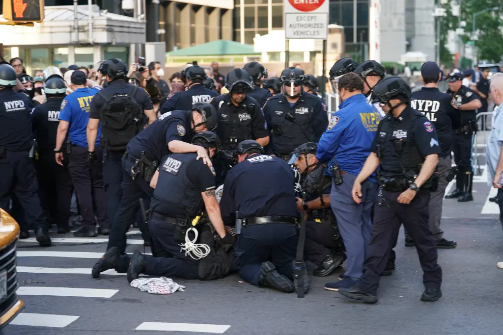 Over 80 arrested during anti-ICE protest in New York (video)