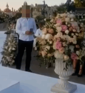 Man arrested for staging £115k 'wedding' to a 9-year-old girl at Disneyland Paris is a known paedophile wanted by UK authorities