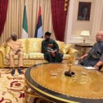 Davido visits Tinubu alongside his father Dr. Adeleke and uncle Gov. Adeleke (photos)