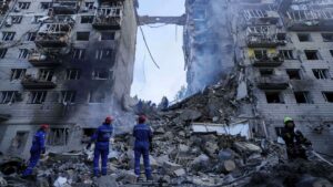 Russia fires over 440 drones and 32 missiles killing at least 15 in massive strikes on Ukraine
