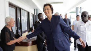Suriname Parliament elects first female President