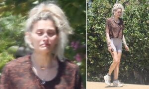 Michael Jackson's daughter, Paris Jackson seen crying in public (Photos)