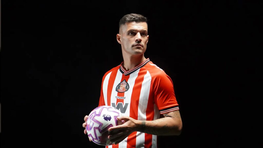 Granit Xhaka completes his move from Leverkusen to Sunderland
