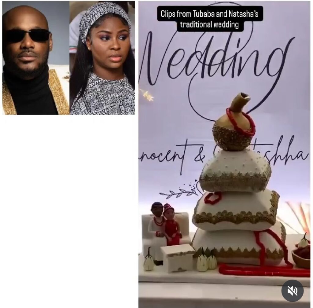 2Baba holds traditional wedding with Natasha Osawaru (video)