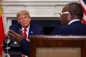 You speak English so well, where did you learn it - Trump asks Liberian president (video)