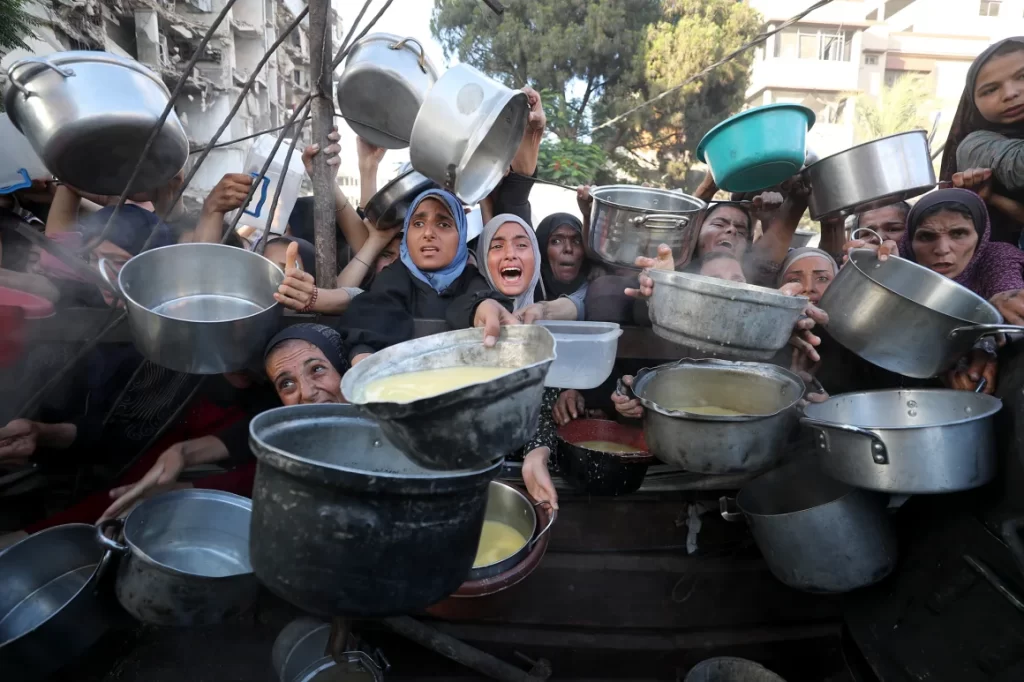 Gaza facing man-made mass starvation, WHO chief says