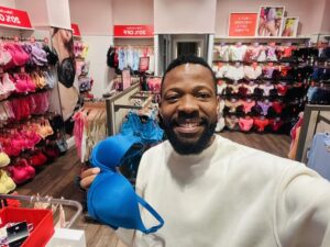 Just a man trying to love his woman - South African husband says as he buys bras for his wife