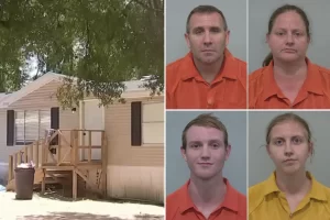 Four Florida family members accused of abusing caging adopted 9 children