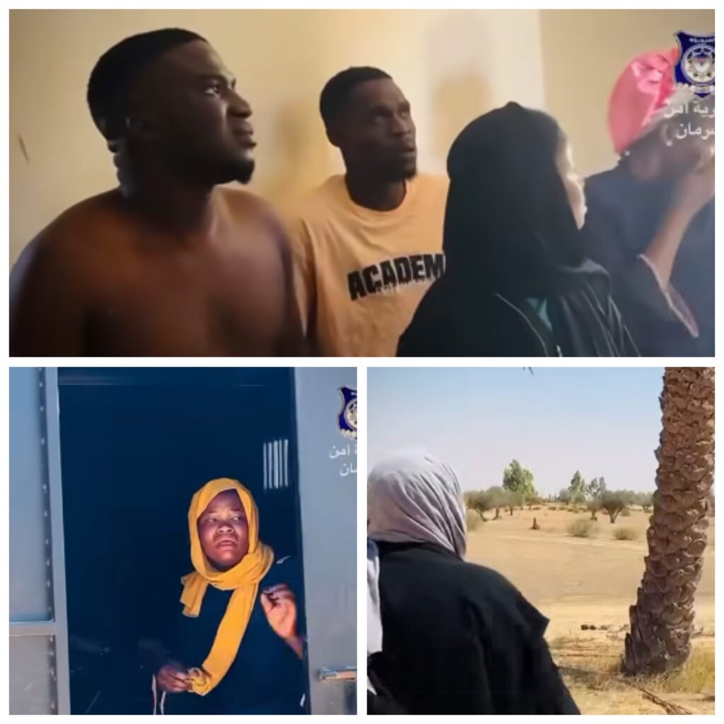 Libyan police raid hideout, arrest suspected kidnappers who abducted Nigerian woman and demanded ransom (video)