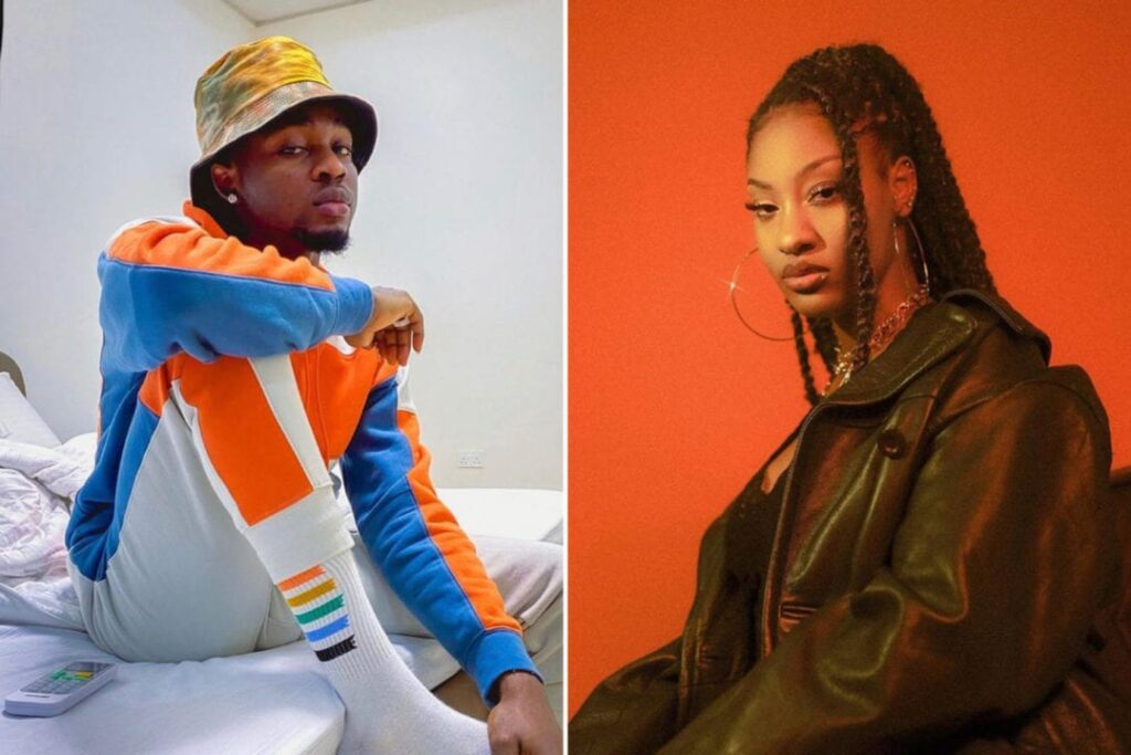 South African artist shares snippet of new joint with Omah Lay and Tems