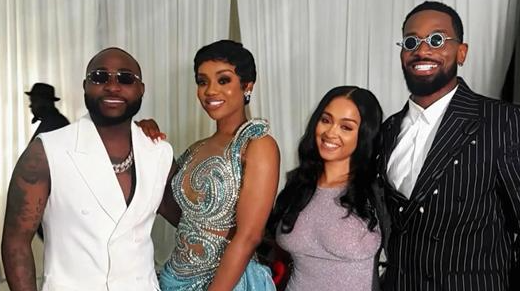 This picture is special - Davido writes as he shares photo of himself, Chioma, Dbanj and his wife