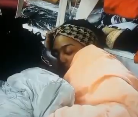 Big Brother Naija housemates Koyin and Sultana spotted sharing st£amy passionate