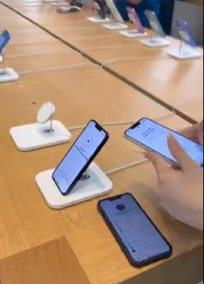 Nigerian man shares encounter he and his wife had after visiting a UK Apple store with ‘stolen’ iphone bought in Nigeria