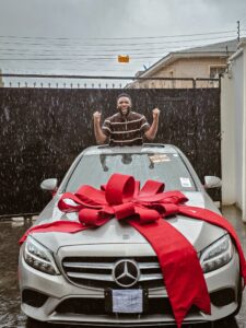 Gospel artiste, Ebuka Songs, cops a Mercedes Benz