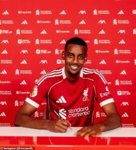 Liverpool officially confirm British-record deal of £125m to sign Alexander Isak