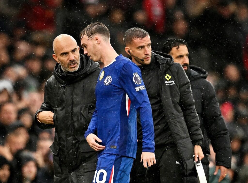 What is the update on Cole Palmer's injury?