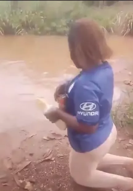 Woman invokes river god to k!ll partner if he dumps her