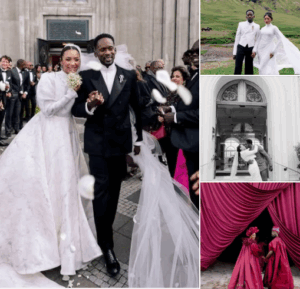 More photos from Mr Eazi and Temi Otedola's wedding in Iceland