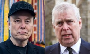 Elon Musk and Prince Andrew named in newly-released Epstein files