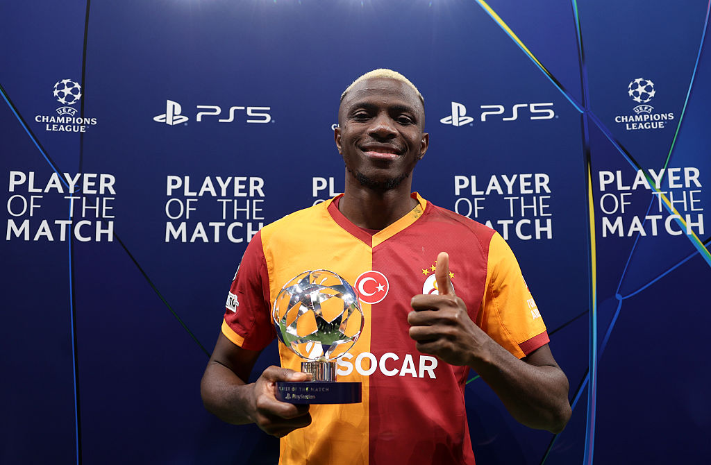 Victor Osimhen sets new UEFA Champions League record