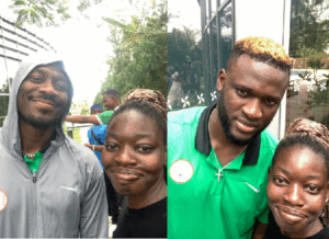 They broke me" Sports journalist bullied over her looks after she posed with Super Eagles players speaks