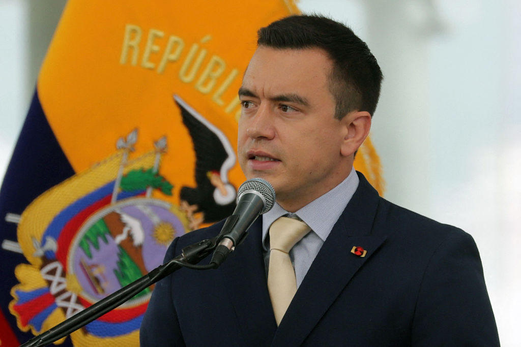 Five arrested after alleged assassination attempt on Ecuador President Noboa