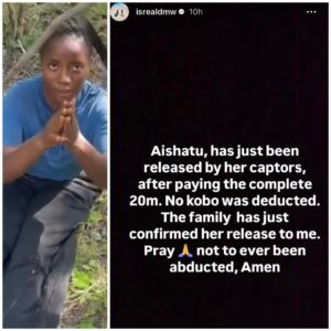 Lady abducted in Edo regains her freedom