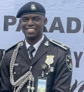 Police spokesperson, Ben Hundeyin, reacts after an aggrieved girlfriend sent him a text demanding the arrest of her boyfriend