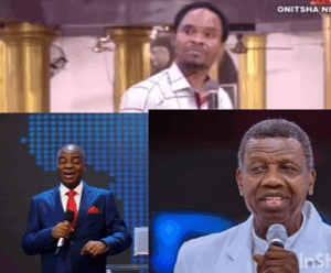 Clergyman, Odumeje, calls out Pastors Adeboye and Oyedepo for failing to speak on the state of the nation unlike during Jonathan's era (video)